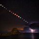Illustration for article titled The Most Epic Image of This Weeks Super Blood Moon Eclipse
